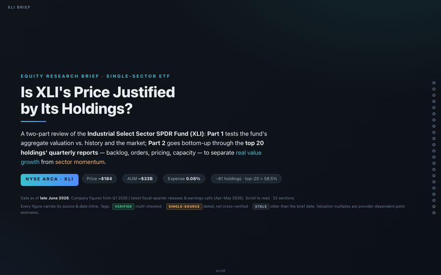 XLI research brief